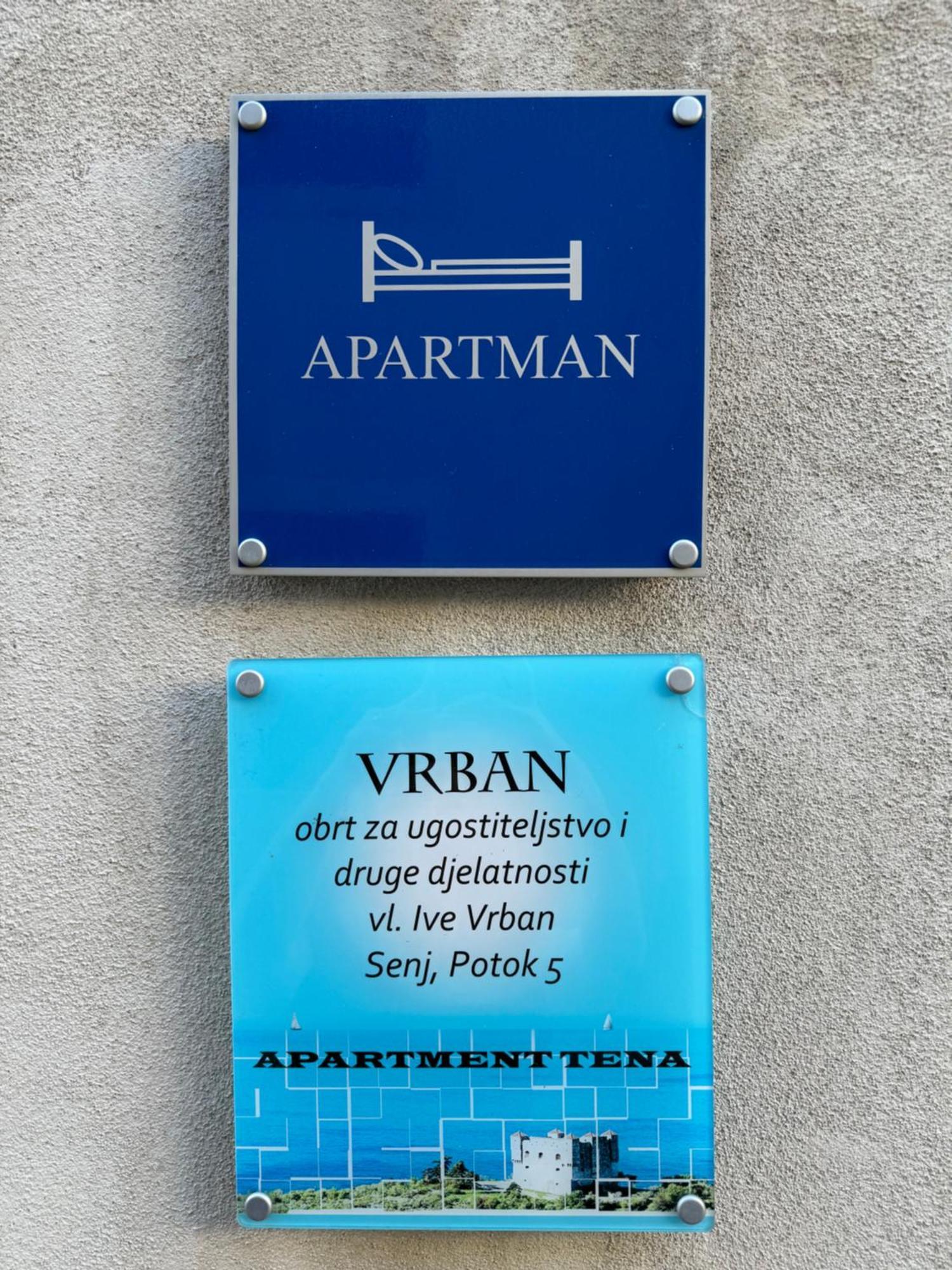 Apartment Tena Senj  Exterior foto